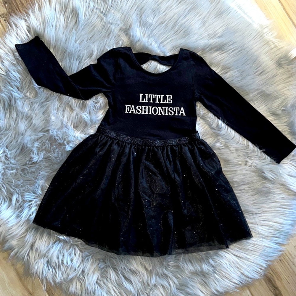 4T girls fashionista dress